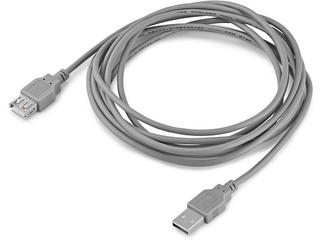 Кабель USB2.0 Buro USB A (m)/USB A (f) 3м (BHP RET USB_AF30)