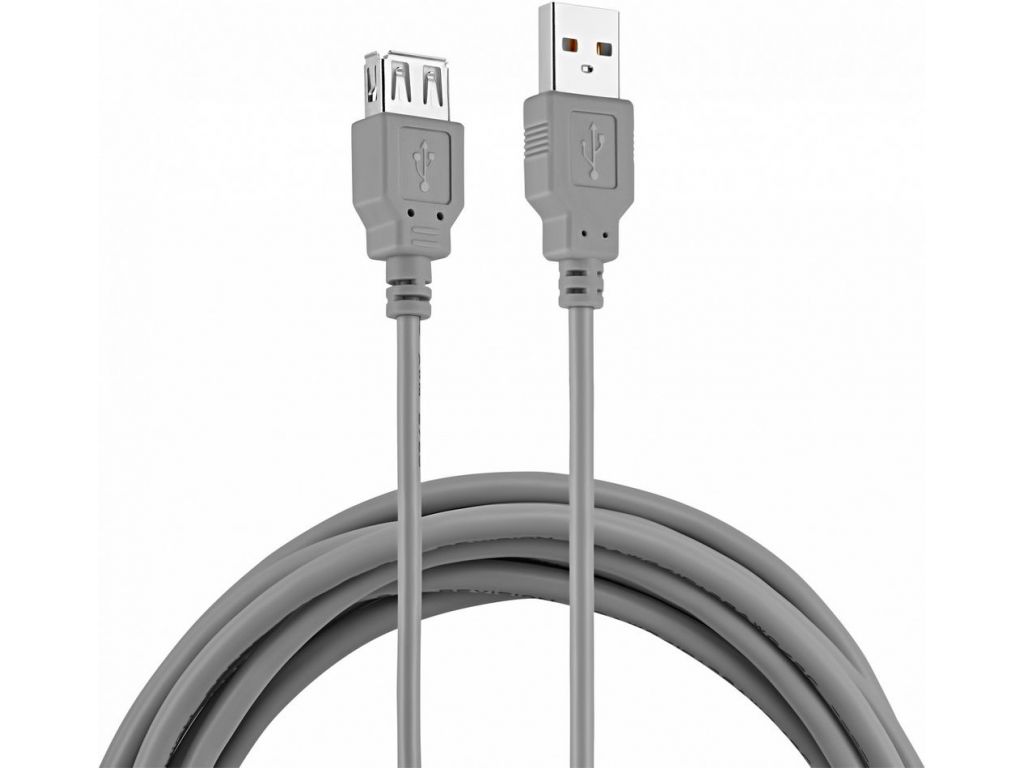 Кабель USB2.0 Buro USB A (m)/USB A (f) 3м (BHP RET USB_AF30)