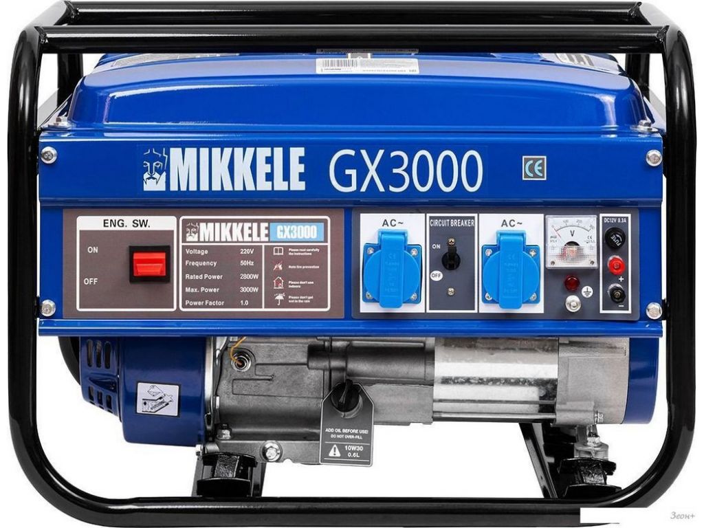 Бензиновый генератор Mikkele GX3000