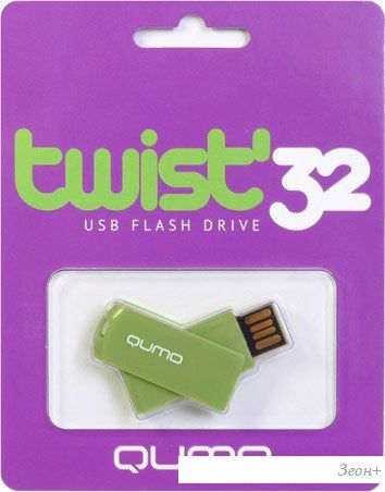 USB Flash QUMO Twist 32Gb Pistachio