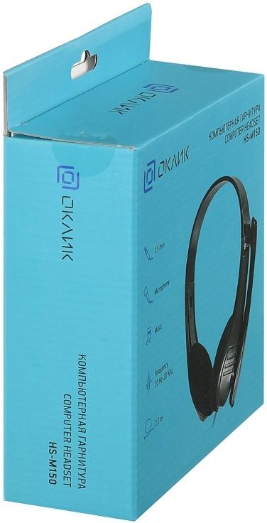 Наушники Oklick HS-M150 (черный)
