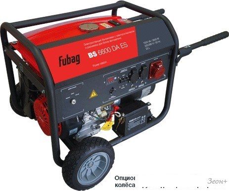 Бензиновый генератор Fubag BS 6600 DA ES