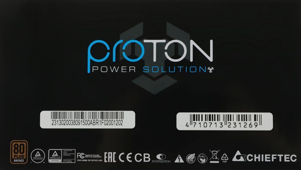 Блок питания Chieftec Proton BDF-500S