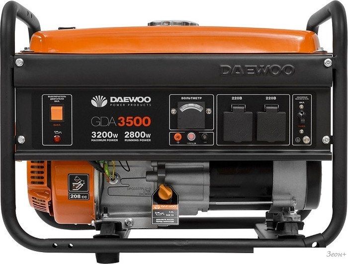 Бензиновый генератор Daewoo Power GDA 3500