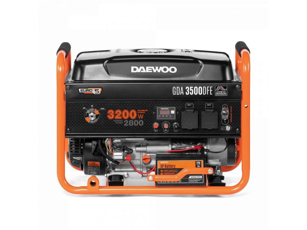 Газовый генератор Daewoo Power GDA 3500DFE