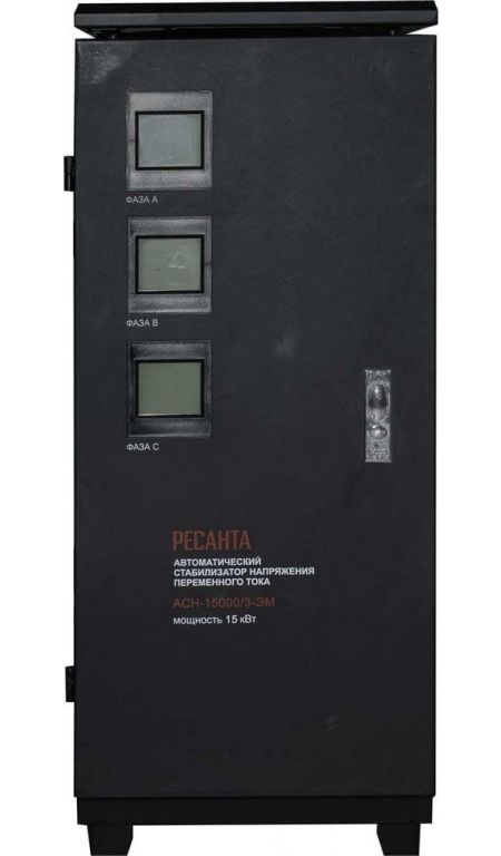 Стабилизатор напряжения Ресанта АСН-15000/3-ЭМ