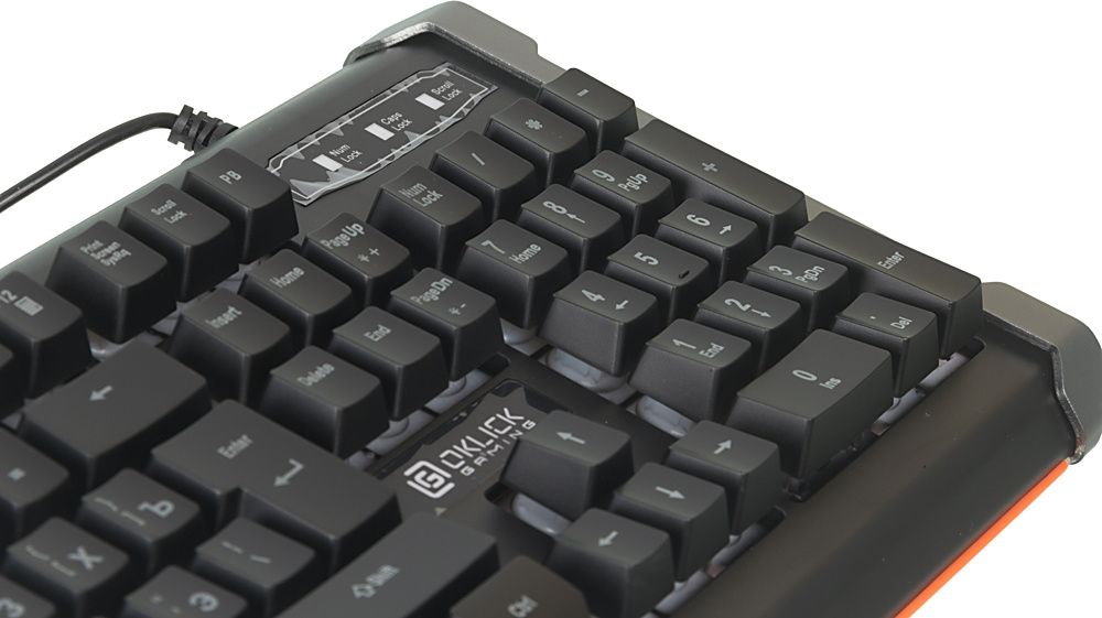 Клавиатура Oklick 717G Black Death