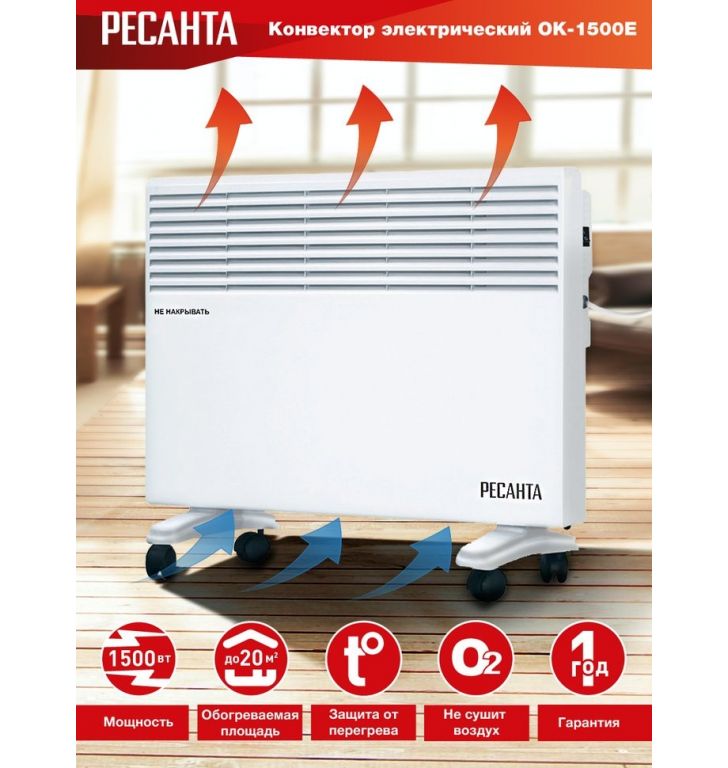 Конвектор Ресанта ОК-1500Е