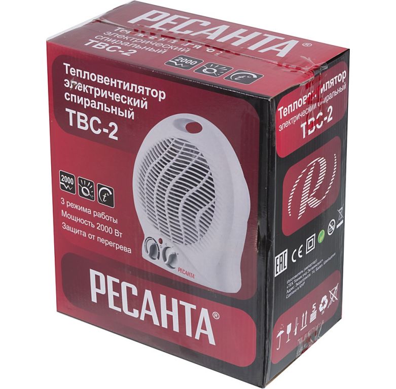 Тепловентилятор Ресанта ТВС-2