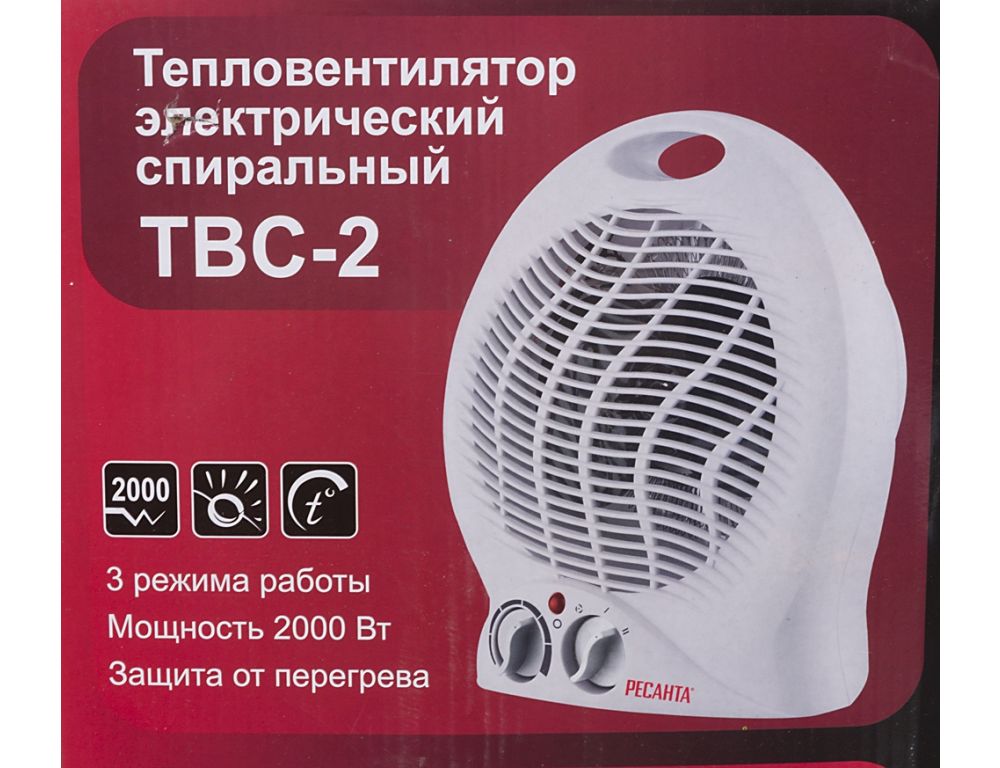 Тепловентилятор Ресанта ТВС-2