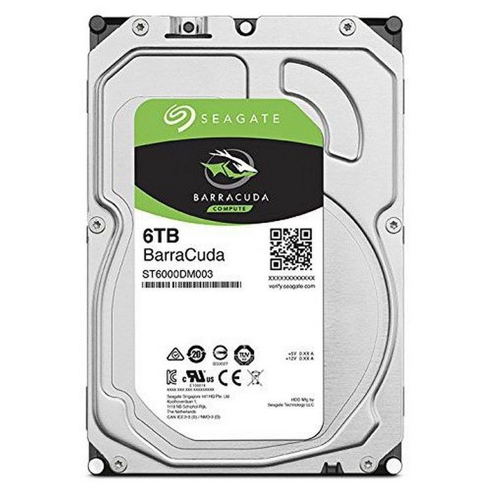 Жесткий диск Seagate BarraCuda 6TB ST6000DM003