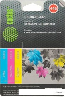 Чернила CACTUS CS-RK-CL446 (заправочный набор)