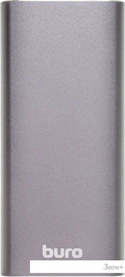 Портативное зарядное устройство Buro RB-10000-QC3.0-I&O (темно-серый)
