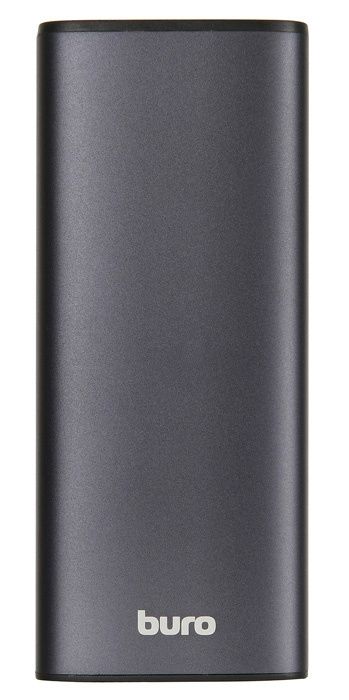 Портативное зарядное устройство Buro RB-10000-QC3.0-I&O (темно-серый)