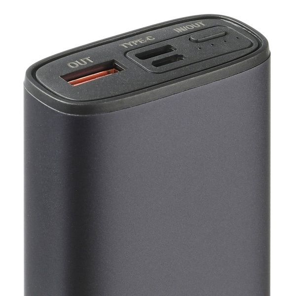 Портативное зарядное устройство Buro RB-10000-QC3.0-I&O (темно-серый)