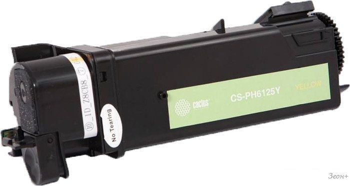 Картридж CACTUS CS-PH6125Y (аналог Xerox 106R01337)
