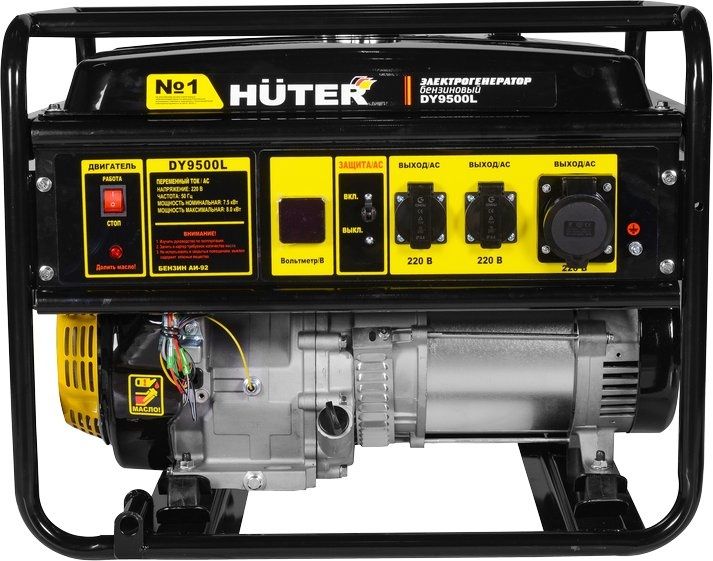 Бензиновый генератор Huter DY9500L