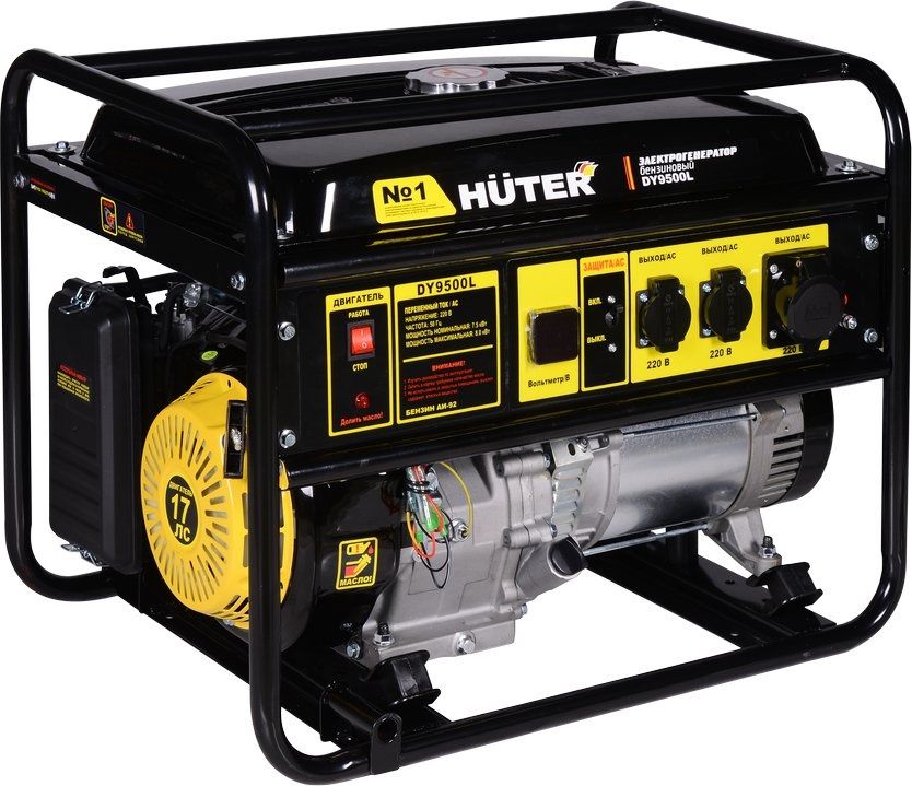 Бензиновый генератор Huter DY9500L
