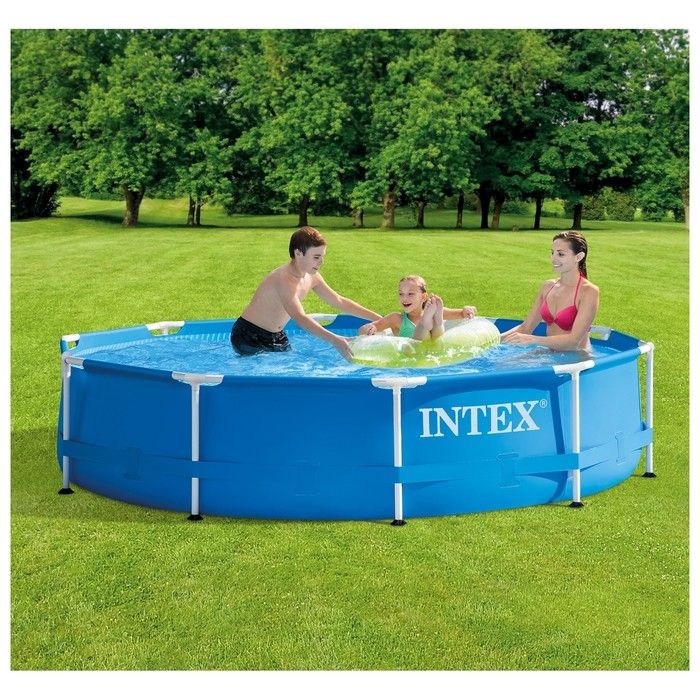 Каркасный бассейн Intex Metal Frame 305х76 (56999/28202)