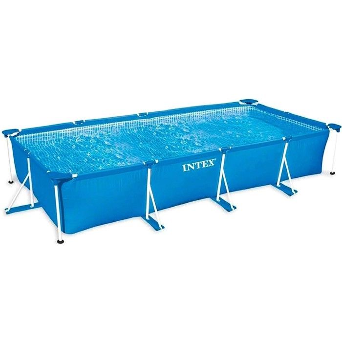 Каркасный бассейн Intex Rectangular Frame 450x220x85 (58982/28273)