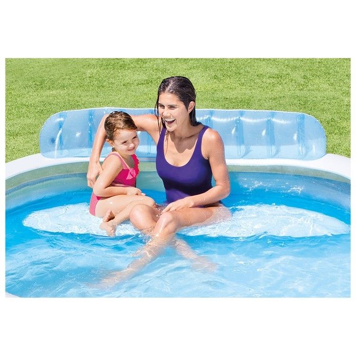 Надувной бассейн Intex Swim Center Family Lounge 224x216x76 (57190)