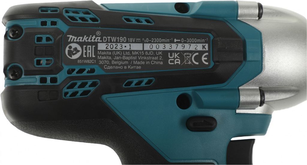 Ударный гайковерт Makita DTW190Z