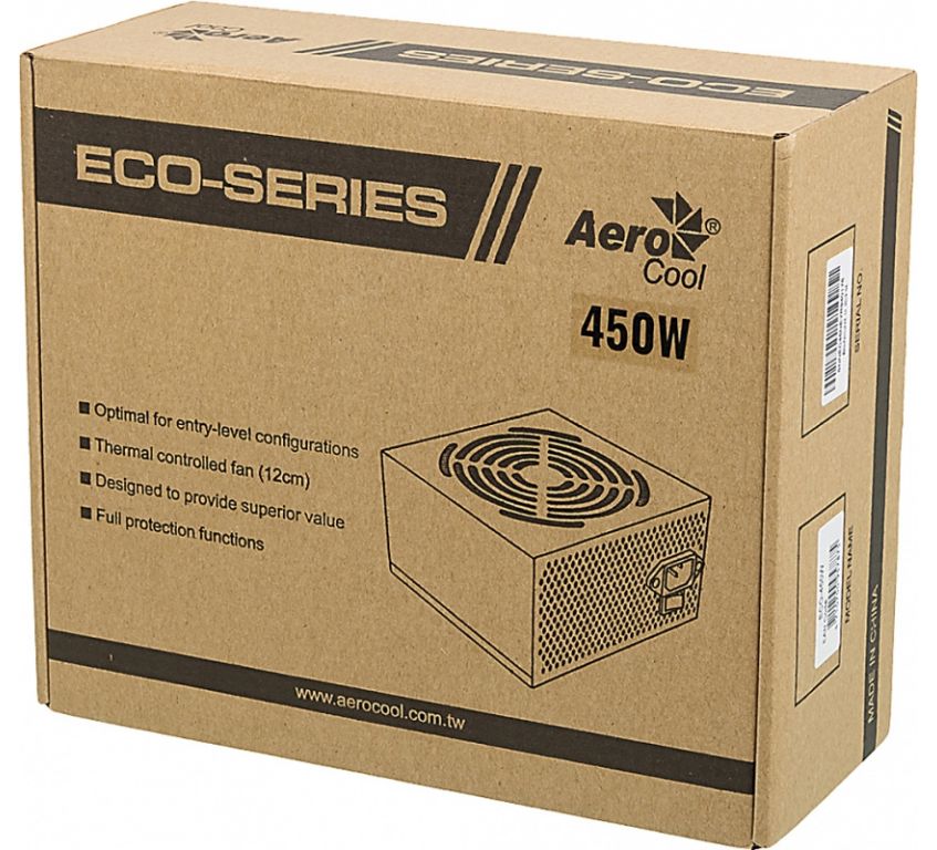 Блок питания AeroCool ECO-450W