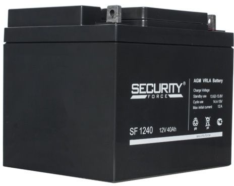Аккумулятор для ИБП Security Force SF 1240 (12В/40 А·ч)