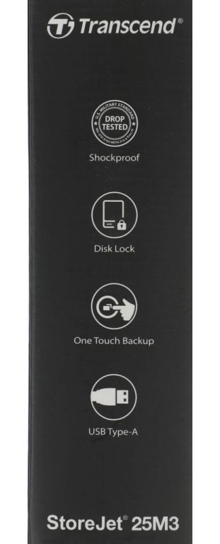 Внешний жесткий диск Transcend StoreJet 25M3 Slim 2TB