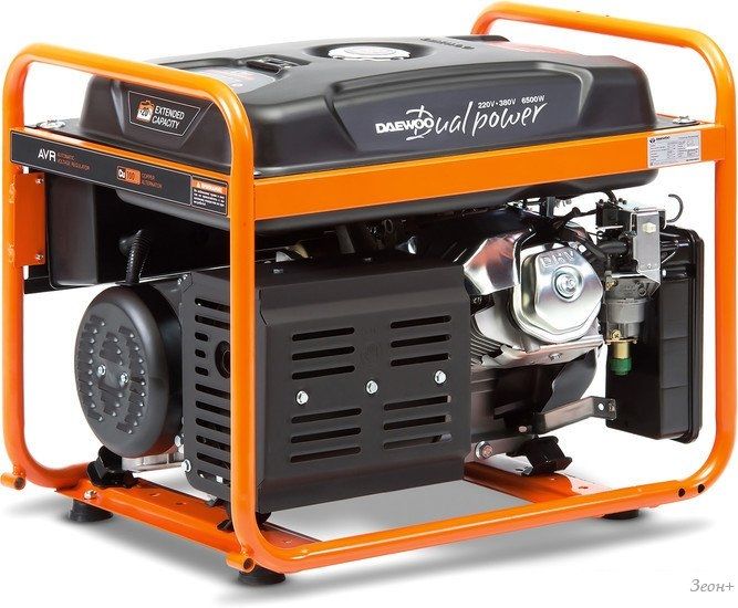Бензиновый генератор Daewoo Power GDA 7500DPE-3