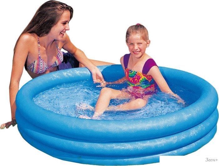Надувной бассейн Intex Crystal Blue 114х25 (59416)