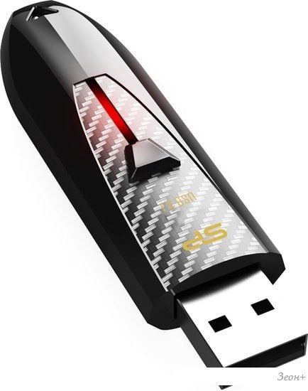 USB Flash Silicon-Power Blaze B25 16GB (черный)