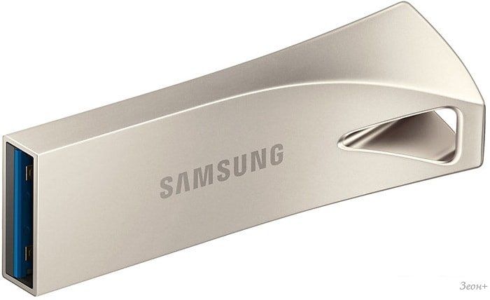 USB Flash Samsung BAR Plus 256GB (серебристый)