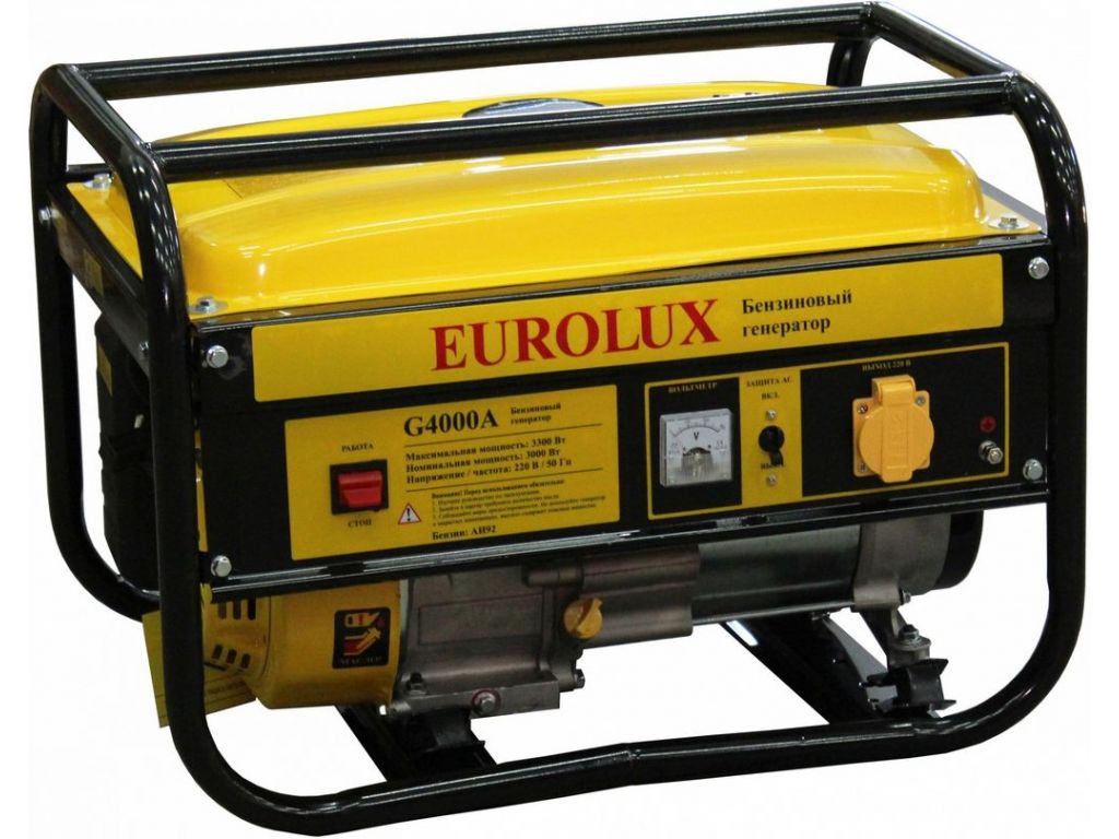 Бензиновый генератор Eurolux G4000A