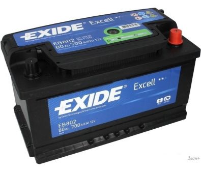   Exide Excell EB802 (80 /)