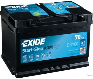   Exide Start-Stop AGM EK700 (70 /)