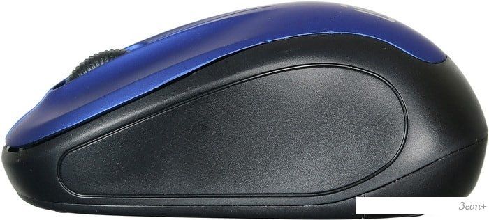 Мышь Oklick 665MW (черный/синий)