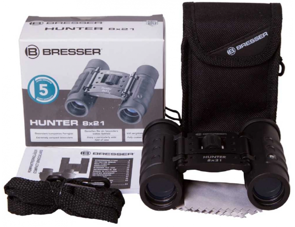 Бинокль Bresser Hunter 8x21