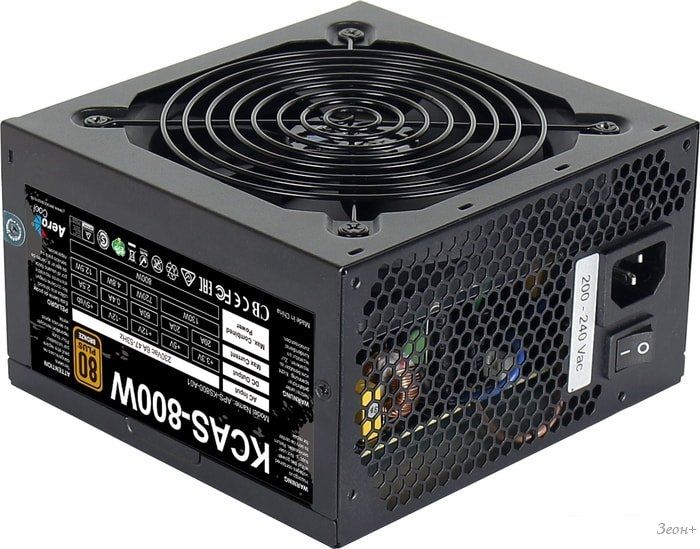 Блок питания AeroCool KCAS Plus 800W