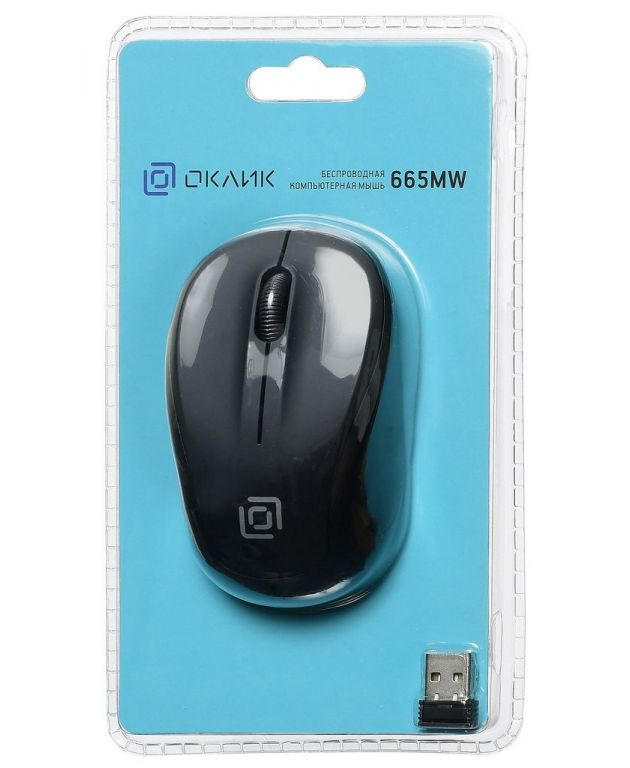 Мышь Oklick 665MW (черный)