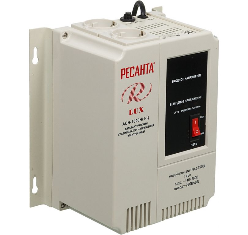 Стабилизатор напряжения Ресанта Lux АСН-1000Н/1-Ц