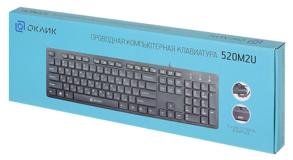 Клавиатура Oklick 520M2U
