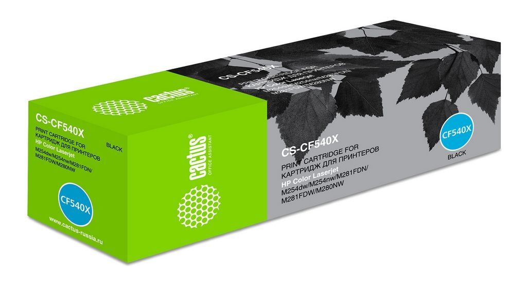 Картридж CACTUS CS-CF540X (аналог HP 203X CF540X)