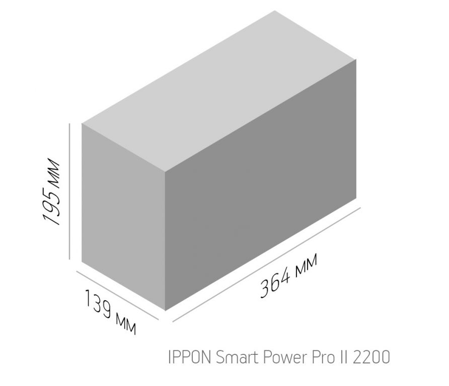 Источник бесперебойного питания IPPON Smart Power Pro II 2200
