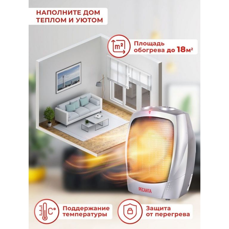 Тепловентилятор Ресанта ТВК-1