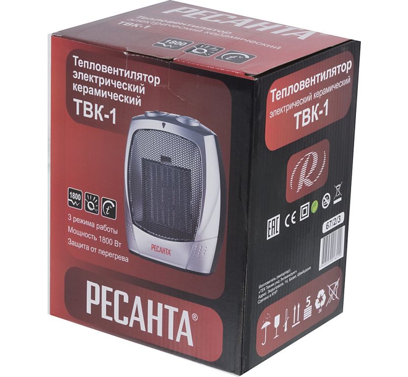 Тепловентилятор Ресанта ТВК-1