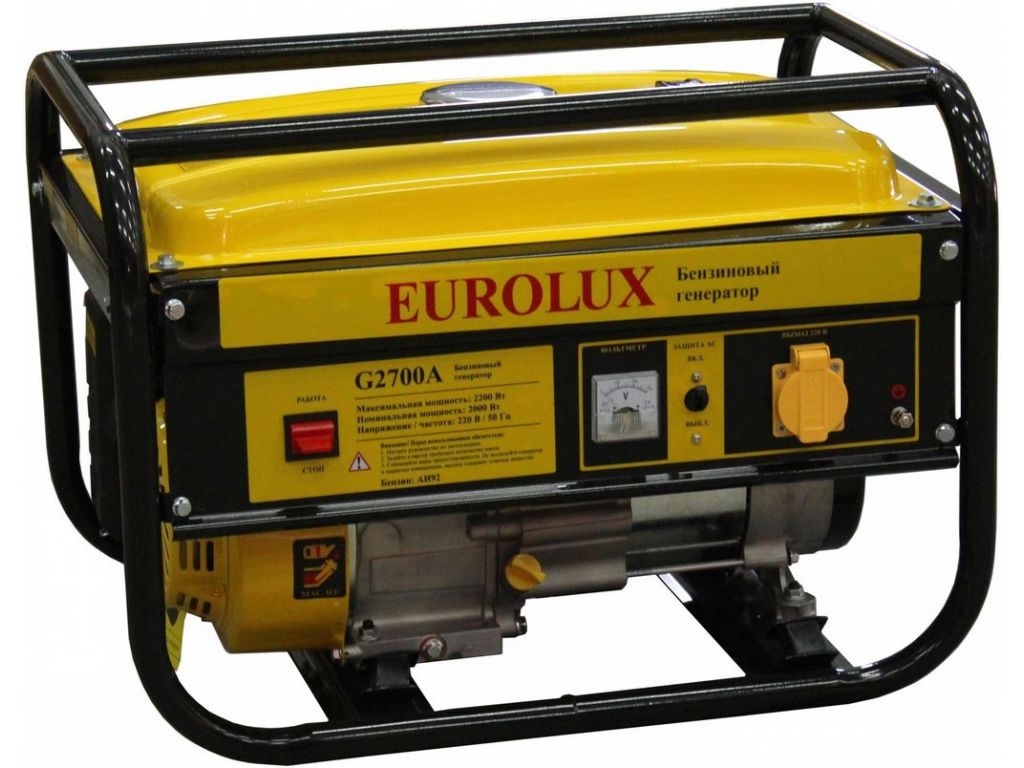 Бензиновый генератор Eurolux G2700A