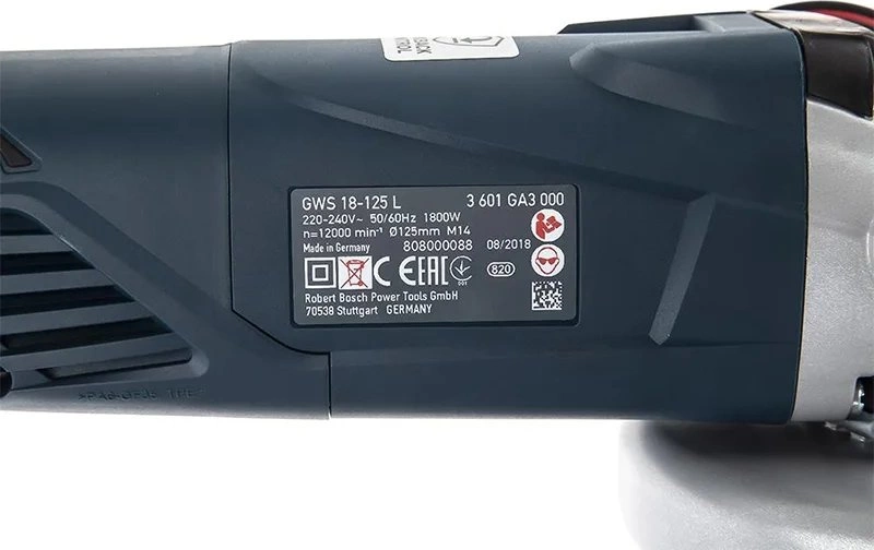 Угловая шлифмашина Bosch GWS 18-125 SL Professional 06017A3200