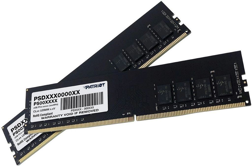Оперативная память Patriot Signature Line 2x8GB DDR4 PC4-21300 PSD416G2666K