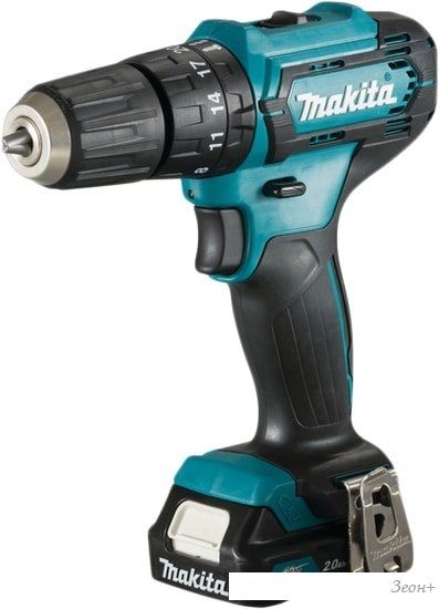 Дрель-шуруповерт Makita HP333DWAE (с 2-мя АКБ, кейс)